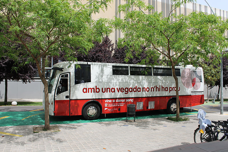 15a Jornada de Donació de Sang al Parc Científic de Barcelona