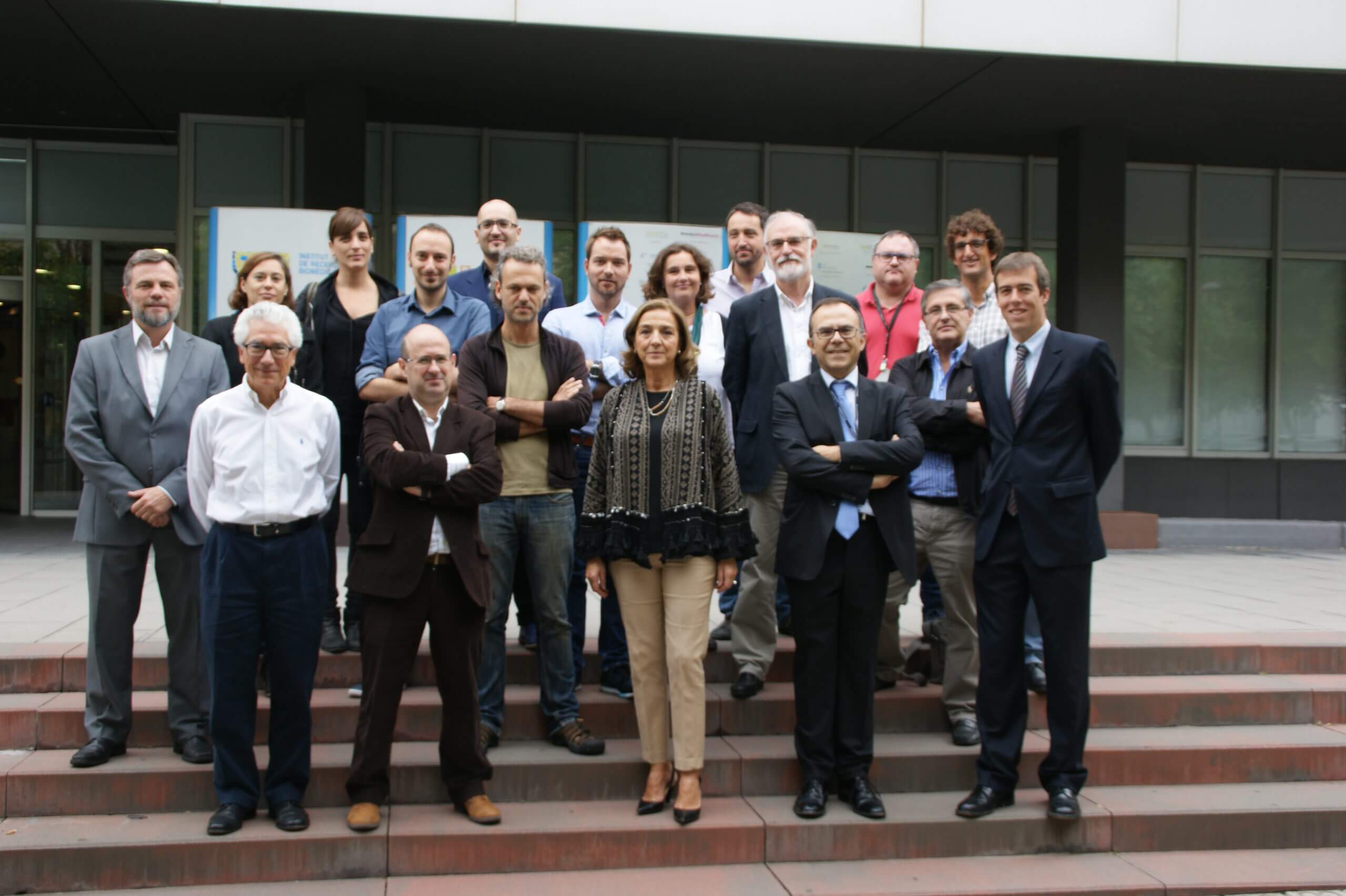 Carmen Vela visita les instal·lacions de l’IBEC al Parc Científic de Barcelona