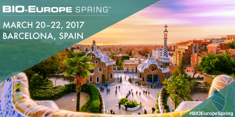 Amplia presencia del Parc Científic de Barcelona en BIO-Europe Spring 2017