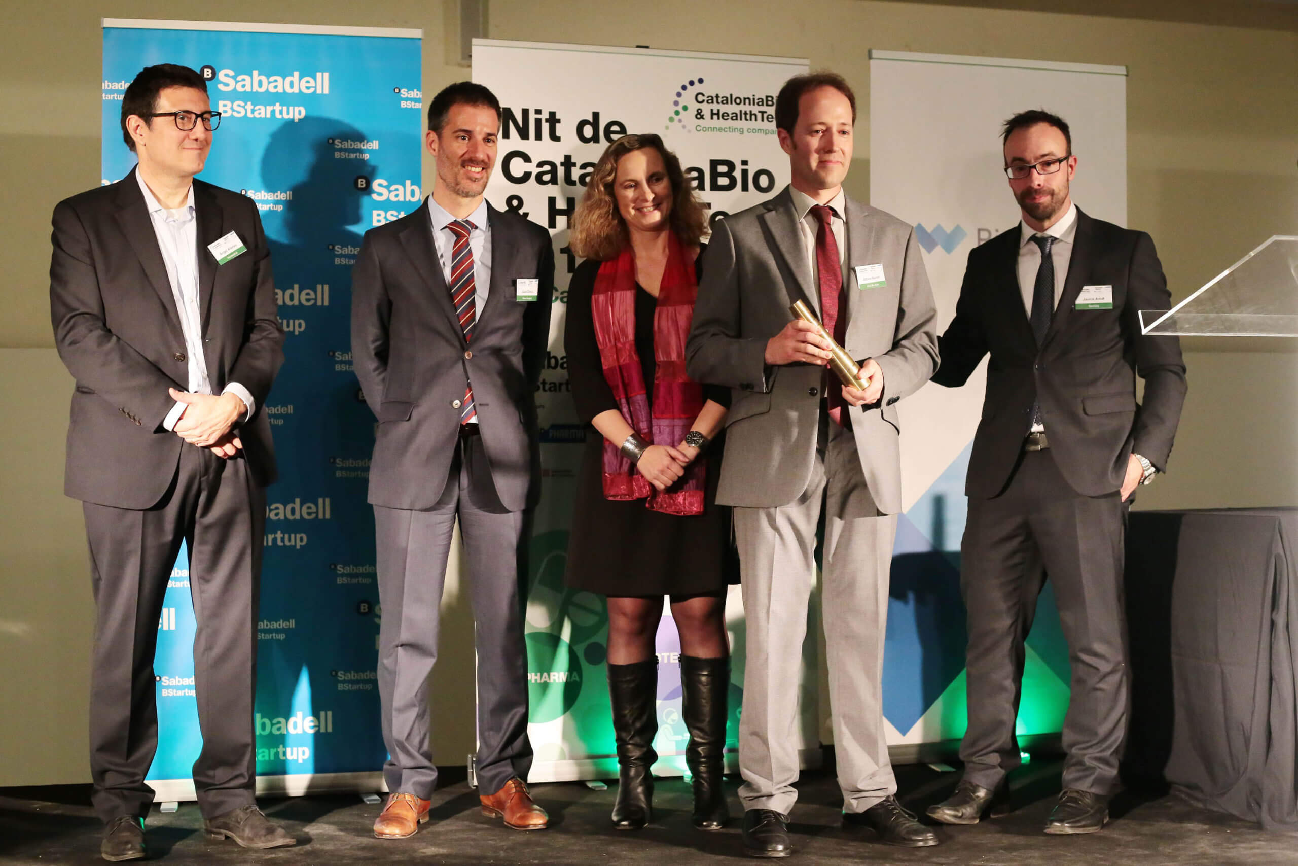 Mind the Byte gana el premio Bioèxit 2018 de CataloniaBio & HealthTech