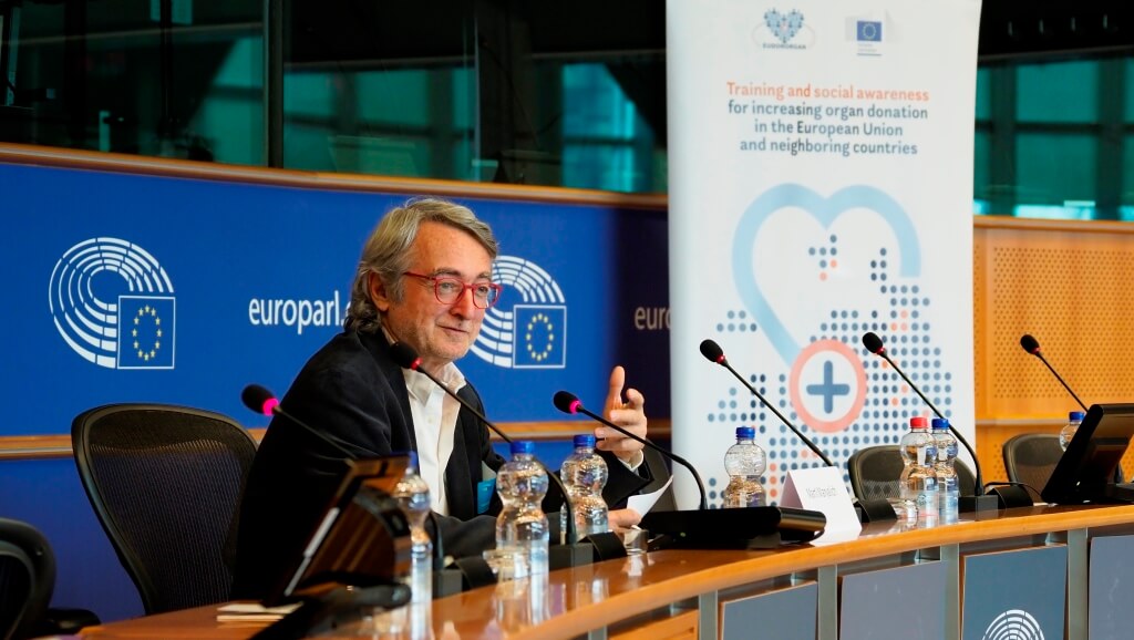 Jornada de sensibilització social del projecte Eudonorgan al Parlament Europeu