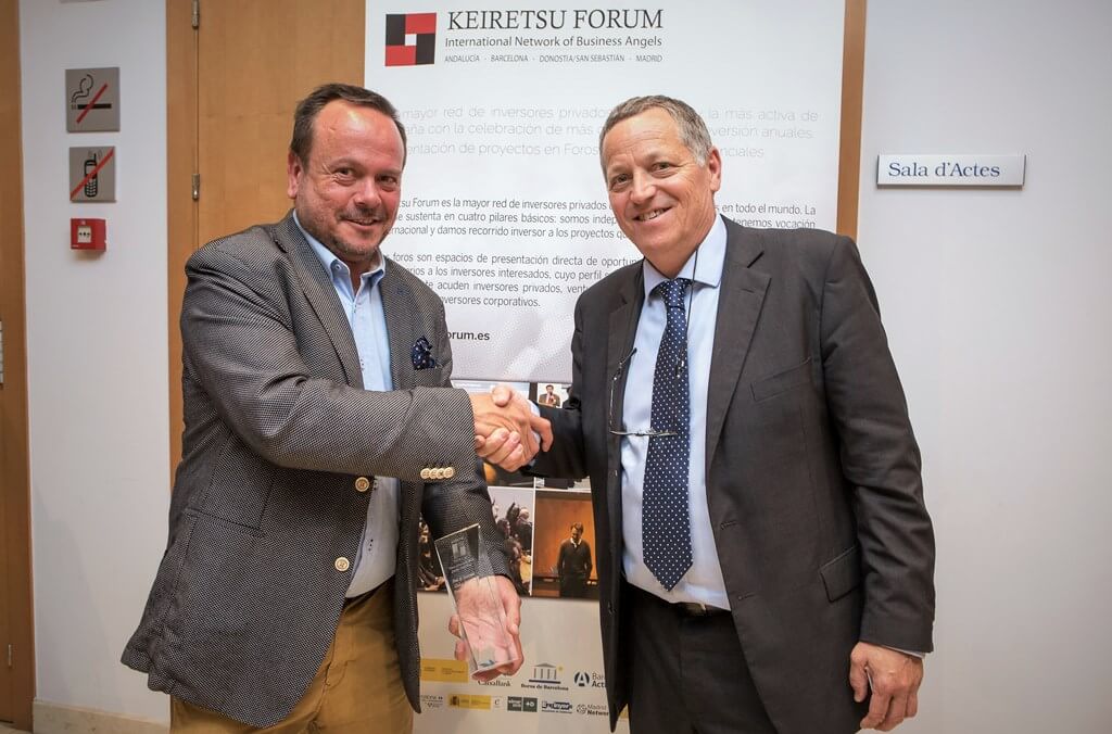 Baula distinguida con el premio a la mejor startup en el Keiretsu Forum de Barcelona