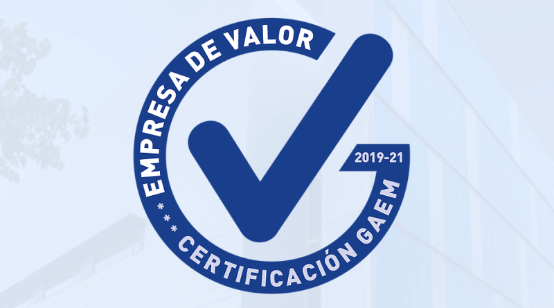 The GAEM ‘Value Company’ Certification is launched