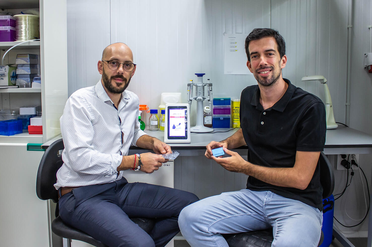 Droplite abre una ronda de 600.000€ para acelerar la fabricación de su dispositivo de diagnóstico en tiempo real