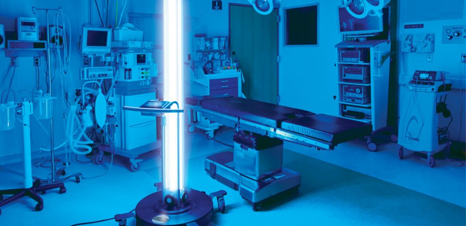 Vesismin introdueix la tècnica de la desinfecció amb llum ultraviolada en hospitals capdavanters
