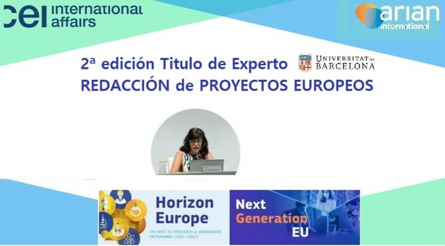 Obertes les inscripcions per a la 2a edició del Curs de Redacció de Projectes Europeus, amb Titulació d’Expert de la UB