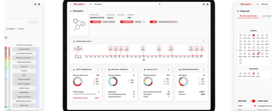 Chemotargets launches Clarity PV, a new web-based platform for drug safety surveillance