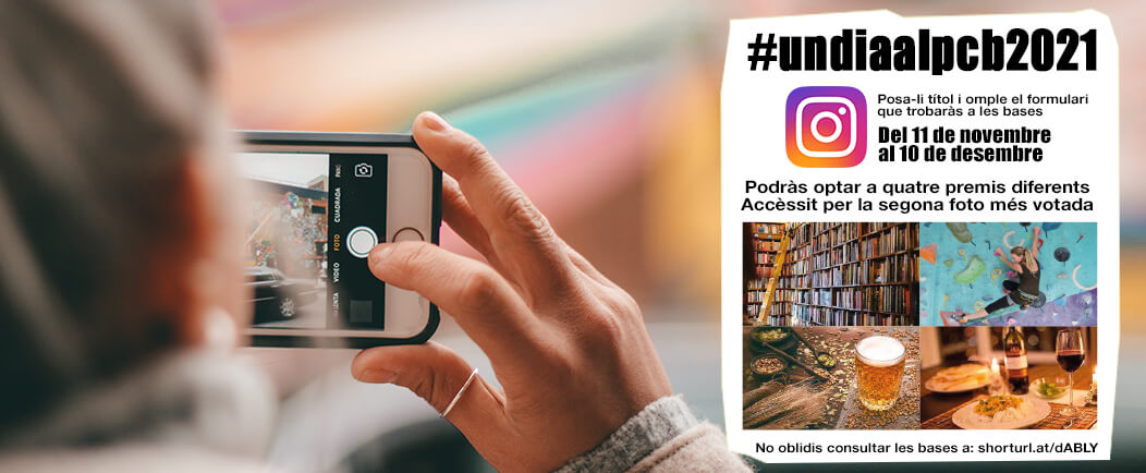 Arrenca la 7a edició del concurs de fotos a Instagram “Un dia al PCB!”