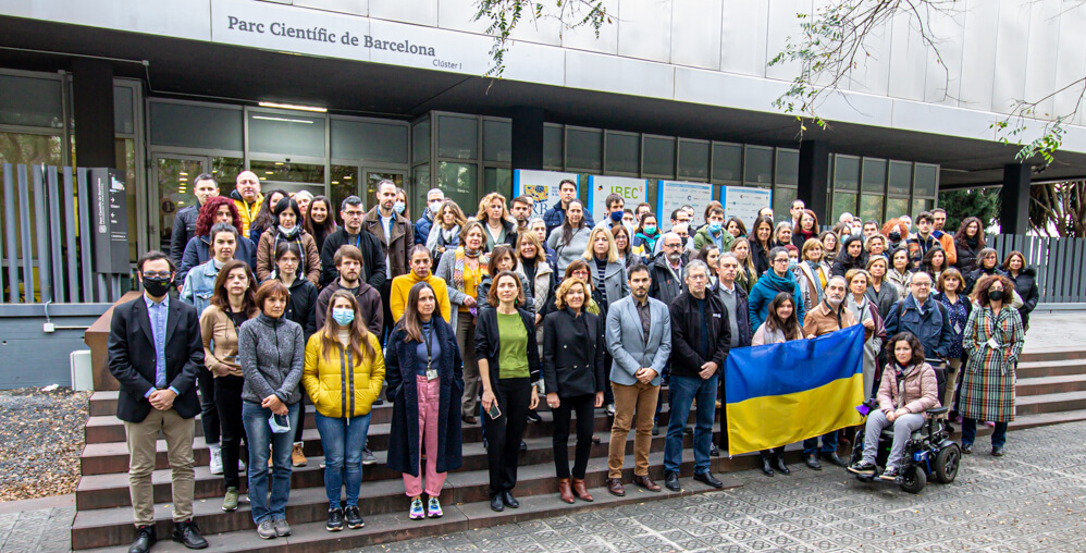 Comunicat del Parc Científic de Barcelona, Biocat i diverses entitats ubicades al PCB en suport a Ucraïna i el poble ucraïnès davant la invasió de Rússia
