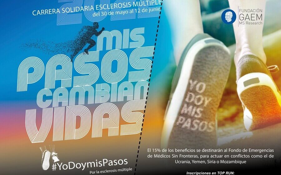 Fundación GAEM organices the first charity race #Yodoymispasos for multiple sclerosis