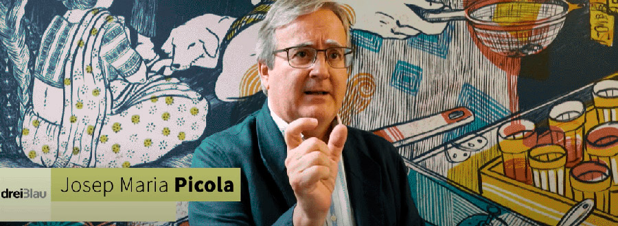 Josep Maria Picola (dreiBlau): visual identity has to align with what the company offers