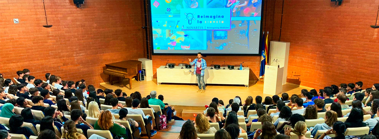 More than 2,000 students in Catalonia participate in the launch of the 4th edition of “Reimagine Science”