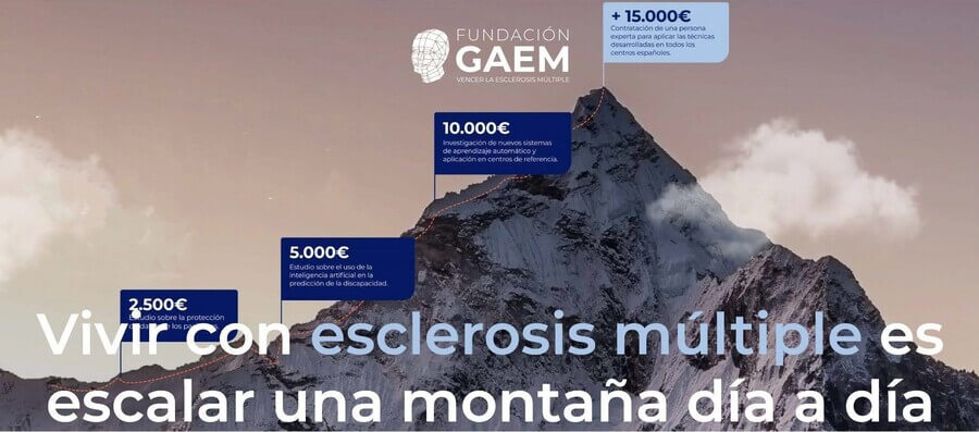 Fundación GAEM lanza la campaña ‘Escala con nosotros, apoya la investigación en EM’