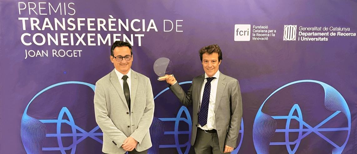 OneChain recibe el Premio Joan Roget al mejor ‘Caso de éxito de Transferencia de Conocimiento’